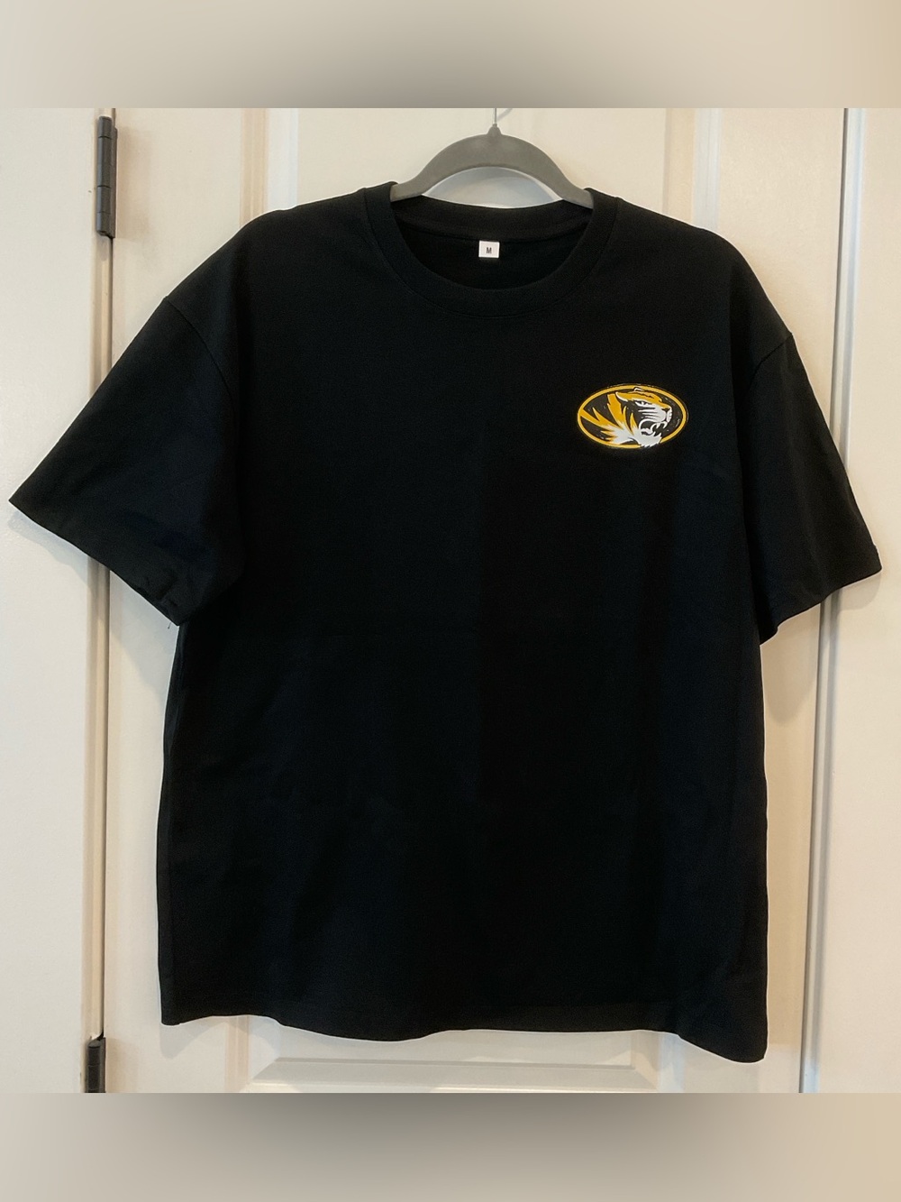 Missouri Tigers MU Hand Sketched Vive La Fete Impressions Artwork Tee (M)